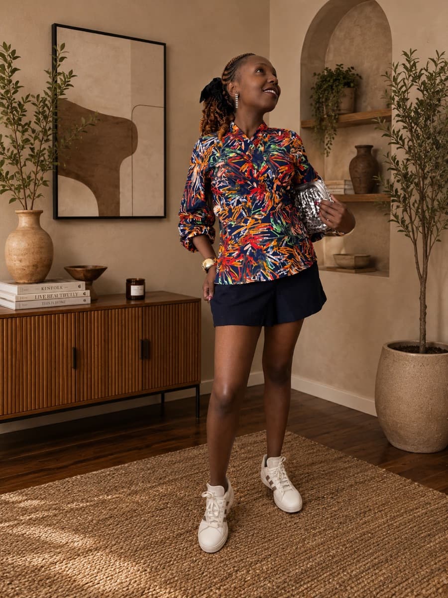 Amani Wrap Top